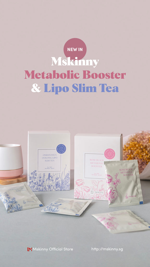 Mskinny Rose Black Metabolic Booster Slimming Tea