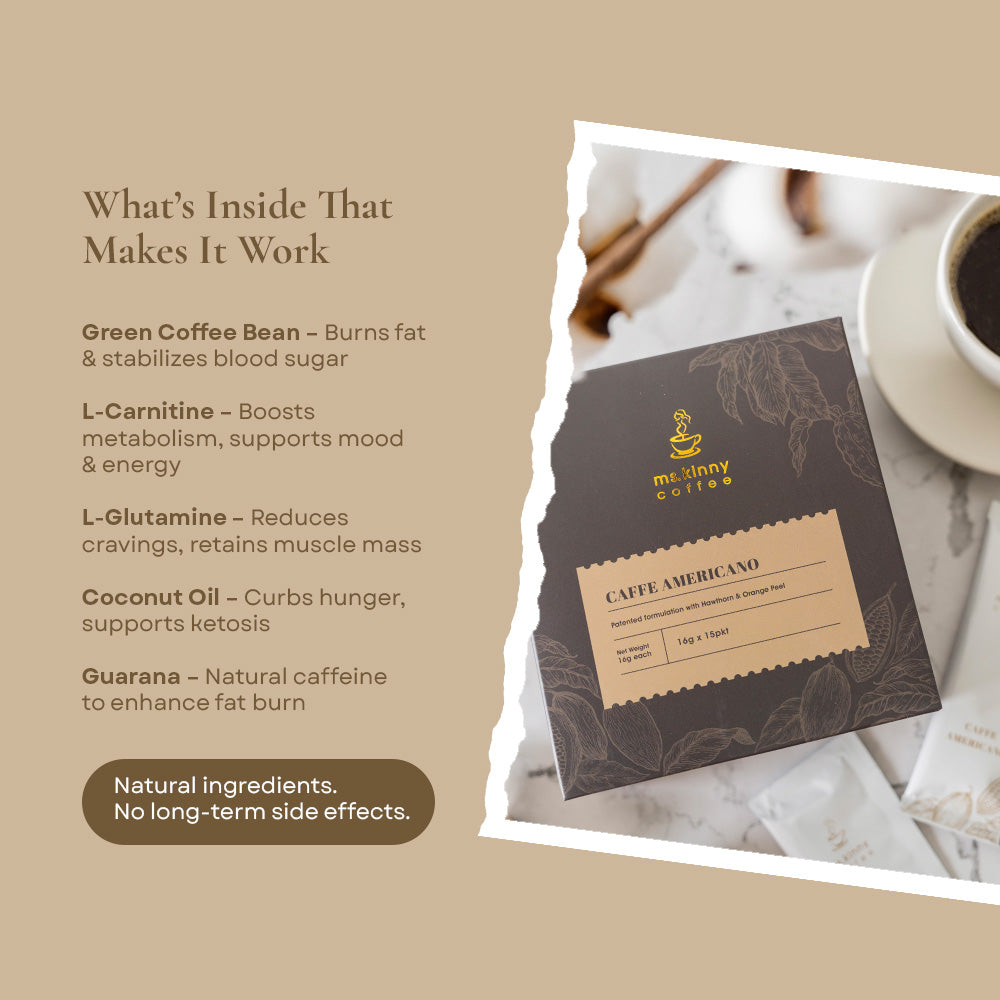 Best Slimming Black Coffee in Singapore | Mskinny Caffe Americano | Mskinny