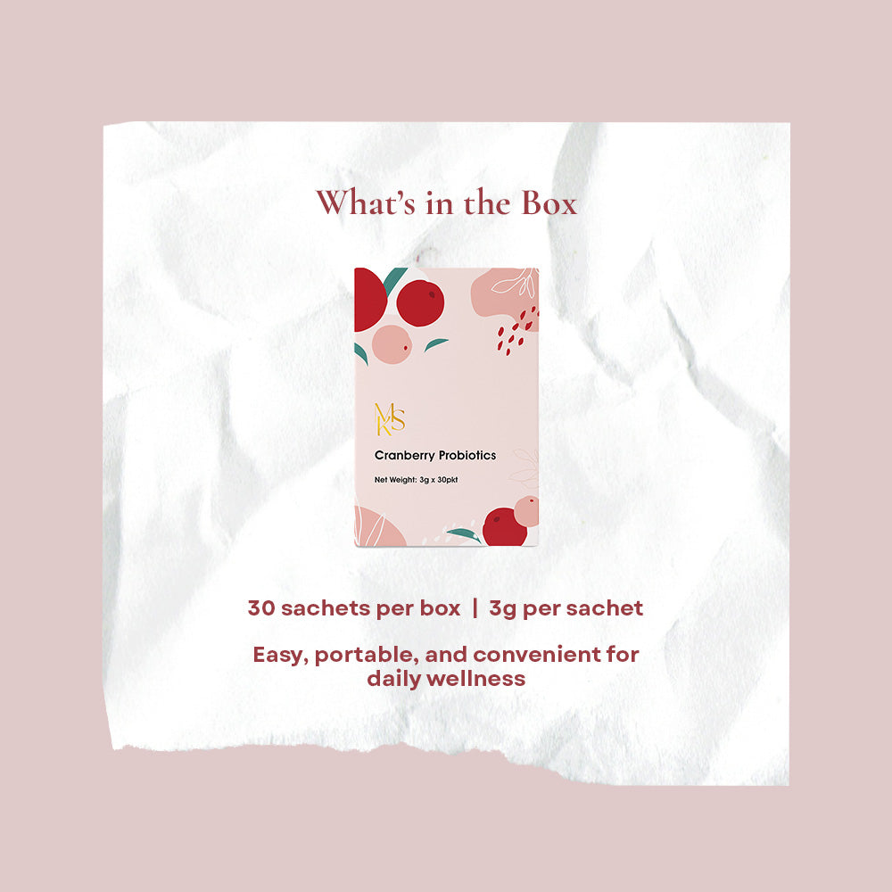 Mskinny Cranberry Probiotics Supplement