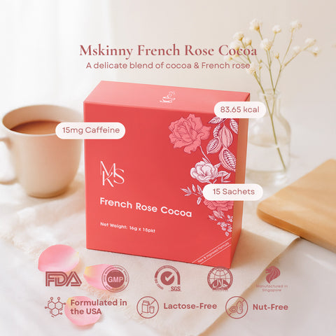 Mskinny French Rose Cocoa | Most Effective Carb Blocker Singapore